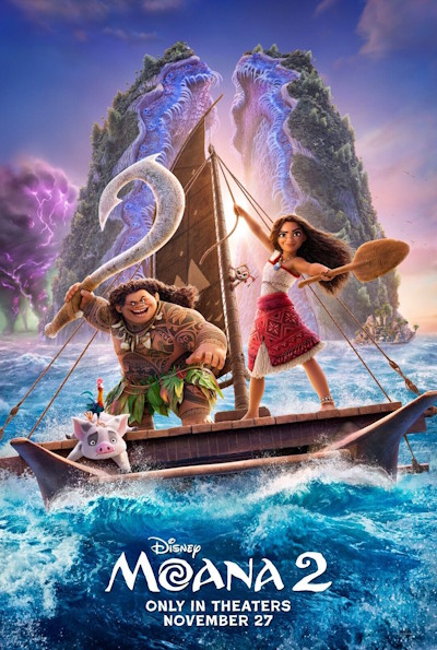 Moana 2 (Rating: Okay)